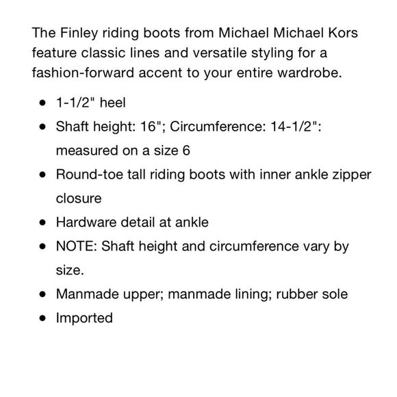 Michael Kors Finley Boot - Picture 10 of 10